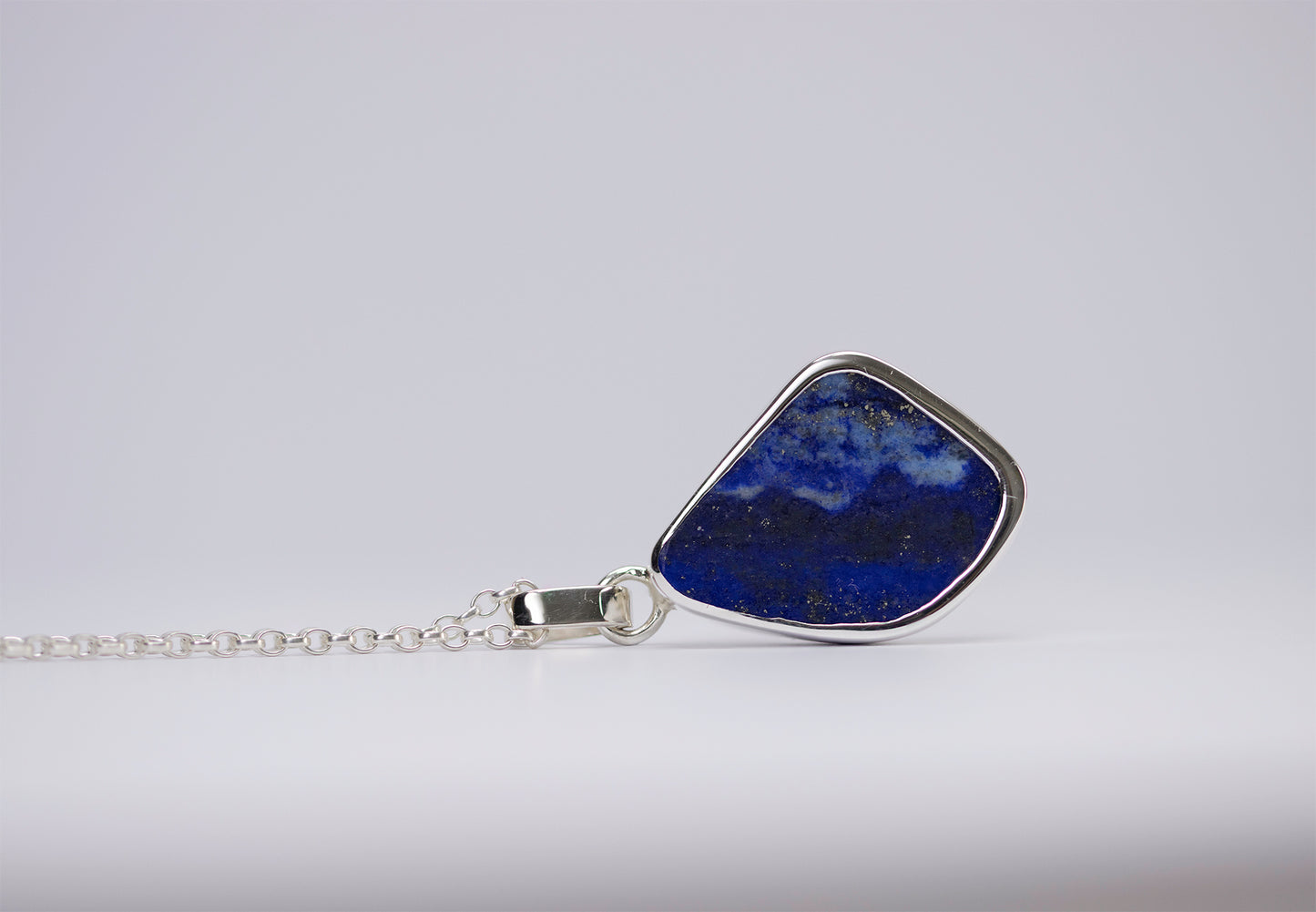 Lapis Lazuli  Silver Pendant
