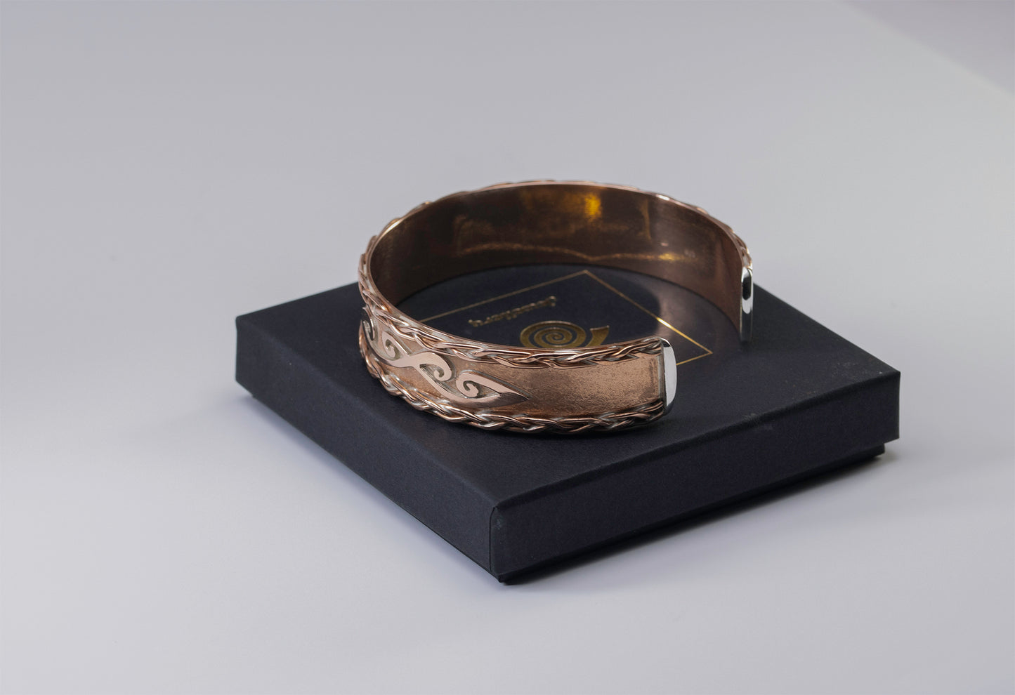 Celtic Wirework Forged Bangle - Eamon ó Broin Jewellery