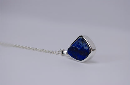 Lapis Lazuli  Silver Pendant