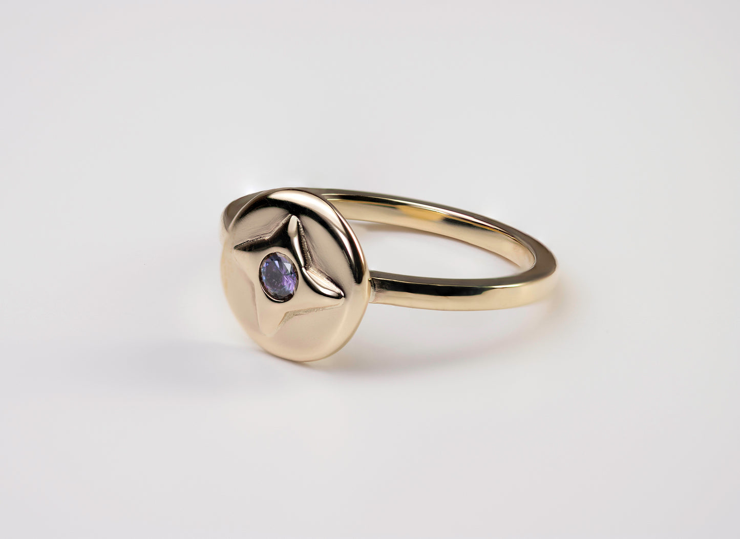 Celestial gold Ring - Eamon ó Broin Jewellery