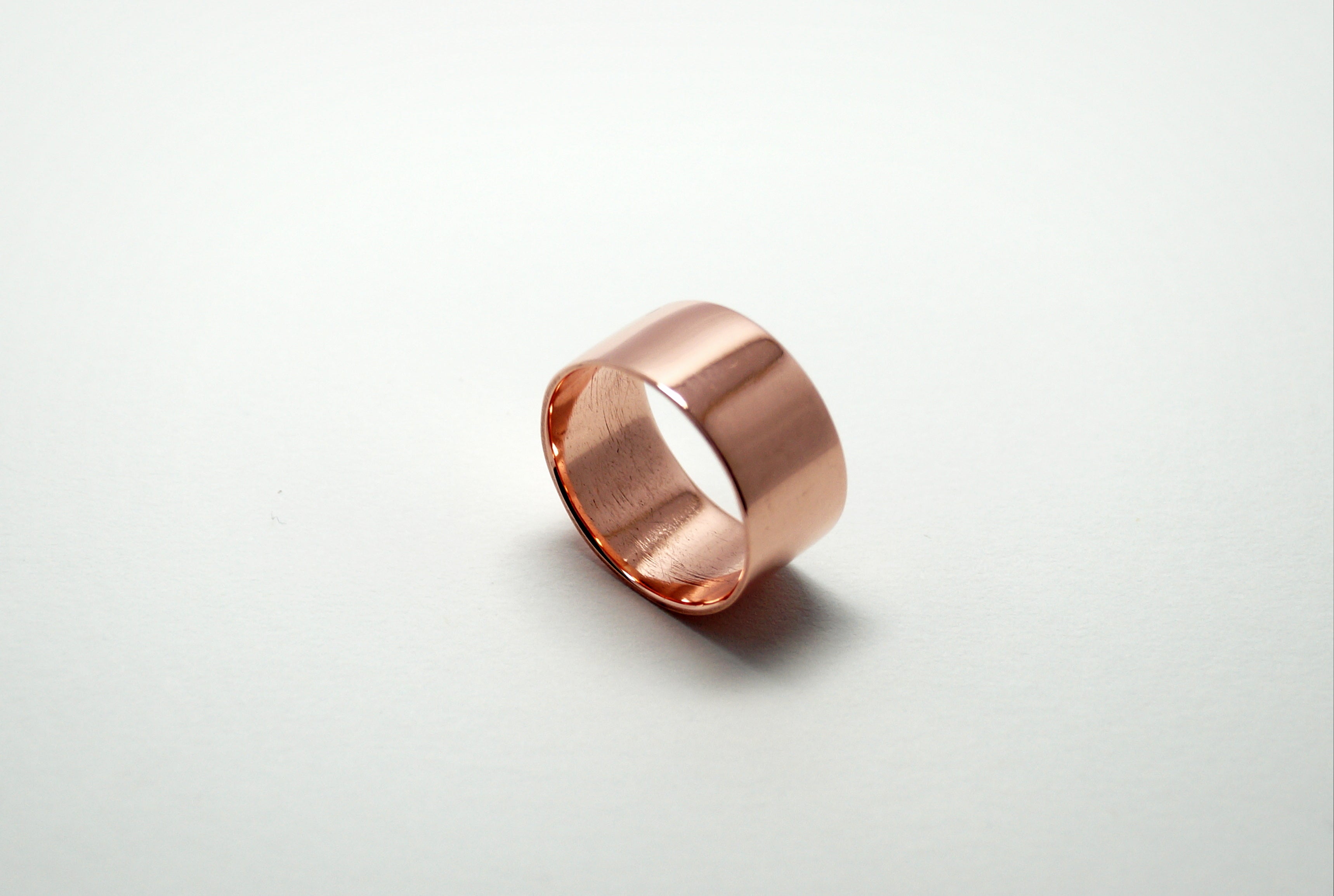 Plain on sale copper ring