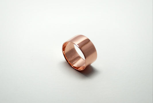Copper Plain Band, High Quality Copper Ring