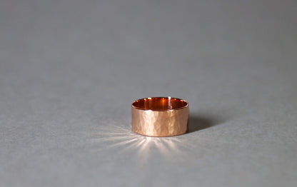 Copper Textured Ring