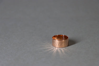 Copper Textured Ring