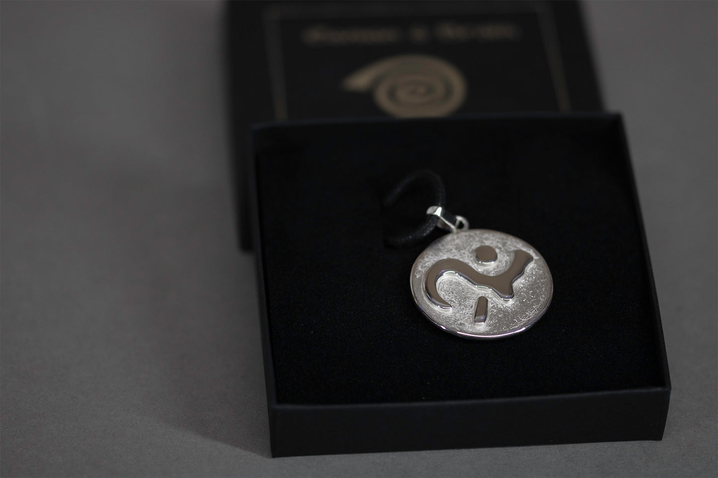 Irish silver Talisman pendant- Loughcrew Equinox - Cairn T -