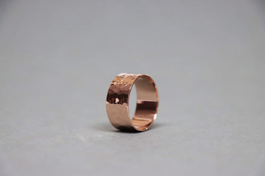 Copper Textured Ring